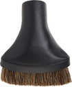 Cen-Tec Systems 34839 Premium Dusting Brush Vacuum Tool with Soft Fill, Black