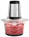 Food Chopper Electric Food Processer Glass Bowl Blender Meat Grinder for Lean Meat Vegetables Fruits Nuts Fast Chopper