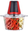 Food Processor, Household Electric Stainless Steel Automatic Meat Grinder, Meat, Vegetable, Fruit and Nut Chopper