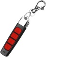 Wireless Cloning Remote Control, Replacement Garage Door Electric Gate, Duplicates and Replaces Original Factory Remote Controls for Vehicle Central Locking Systems(Lock-Black-Red)