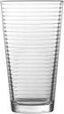 Fortessa Basics Arcade Beverage Everyday Glass, 14.25 Ounce, Set of 12