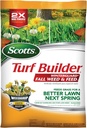 Scotts Turf Builder WinterGuard Fall Weed & Feed3, Weed Killer Plus Fall Fertilizer, 4,000 sq. ft., 11.43 lbs.