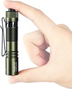 ACEBEAM Pokelit AA Rechargeable Mini Flashlight with Clip, 550 High Lumens Pocket EDC Flashlight, Super Bright Small Flashlight, 90+ High CRI Led Flashlight for Camping,Hiking,Everyday Use(Dark Green)