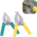 2 PCS Ring Barking Cutter Scissor Professional Grafting Tool Plant Cutters Girdling Shear Garden Tree Ring Cutter for Potted Plant Fruit Tree Orchard