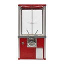 Candy Vending Machines Big Capsule Vending Machine, Commercial Vending Machine for Game Stores Retail Stores Amusement Parks (Red)