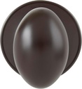 Delaney Callan Hardware Carlyle Passage Door Knob, Fits Doors 1-3/8 to 1-3/4 in. Thick, Oil Rubbed Bronze – Reversible Left/Right-Handed Hallway, Closet Door Knob with Latch – Easy to Install