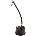 Overload Protector, Refrigerator Compressor Starter, PTC Start Relay, Black Cylindrical Shell, Air Conditioner Parts & Accessories, Universal Design, 220V Ac Supports