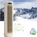 Sherum Cooling Ace, Portable Ultra Quiet Air Conditioner Quiet, 3 Speeds, Portable Room Air Conditioners Rechargeable, 24h Long-Lasting Battery Life -0203,Apricotwhite-25