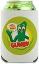 Gumby Logo Here Comes the Fun Can Cooler - Drink Sleeve Hugger Collapsible Insulator - Beverage Insulated Holder