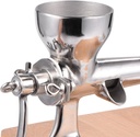 Wheat Grass Extractor Silver 304 Stainless Steel Easy Clean Household Multifunctional Juicer for Vegetable