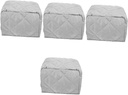 DECHOUS 4pcs Kitchen Toaster Protector Scalding Cover Bread Machine Coat Appliance Protective Cover Toaster Accessory Tidy Kitchen Supply