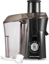 Hamilton Beach Juicer Machine, Big Mouth 3” Feed Chute for Whole Fruits and Vegetables, Easy to Clean, Centrifugal Extractor, Vegetable & Fruit Juicer, BPA Free, 800W Motor, Black