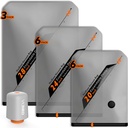 Rechargeable Wireless Pump Travel Storage Bags Set - 15 Pack Portable Space Saver Bags for Travel & Home - Vacuum Compression Packing Seal for Clothes, Blankets, Seasonal Storage