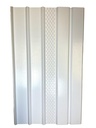 Mobile Home Skirting Box of 8 Vented White Panels 16" Wide X 35" Tall. Premium 40 Mil Thickness