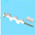 440mm Length Food Grade Quality Beater Agitating Shaft for Soft Serve Ice Cream Machines