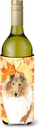 Caroline's Treasures CK1830LITERK Fall Leaves Rough Collie Wine Bottle Hugger Bottle Cooler Sleeve Hugger Machine Washable Collapsible Insulator Beverage Insulated Holder