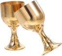 2pcs Retro Liquor Cups Decorative Goblets for Chinese Spirits Comfortable Touch Craftsmanship for Friends and Family
