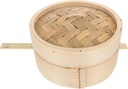 OUNONA Steamer Basket with Lid Food Steamer for Wok Pot and Pan Cooking Fish Dumplings Vegetables Meat Preserves Nutrients and Flavor