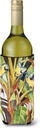 Caroline's Treasures JMK1203LITERK Parrots Wine Bottle Hugger Bottle Cooler Sleeve Hugger Machine Washable Collapsible Insulator Beverage Insulated Holder