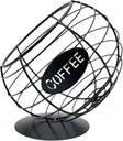 Diagonal Basket Iron Art Coffee Pods Dispenser Espresso Holder For Kitchen Counter Household Accessories