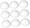 Cabilock Dessert Containers Lids Cake Container Lightweight Portable Ball Shape Cake Box Set of 10 Mousse Ball Accessories