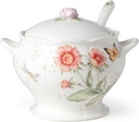 Lenox Butterfly Meadow 2-Piece Tureen & Ladle Set, 5.75 LB, Multi