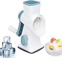 Shaved Ice Machine, Portable Ice Crusher and Snow Cone Machine, Premium Manual Shaved Ice Maker for Home with Hand Crank, Slushie Machine, Ice Shaver, BPA-Free