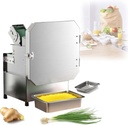 Electric Vegetable Chopper 300W, Automatic Food Processor With Adjustable Blade Thickness 1.5-35mm, Commercial Slicer For Chives Beans Chili, High-Efficiency Operation