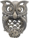 Door Knocker Lovely Owl Door Knocker Vintage Cast Iron Animal Door Knock Wall Mounted Ring Knocker Front Door Pull Ring Handle Unique
