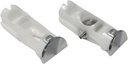 Freezer Handle Support Set Compatible with Samsung Model Numbers RF260BEAESG, RF260BEAESG/AA, RF260BEAESL, RF260BEAESL/EM