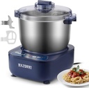 Razorri Electric Dough Maker, 6.5QT Household Dough Mixer with Ferment Function Microcomputer Timing with Stuffing Blade Stainless Steel Bowl for Bread Pizza Noodle