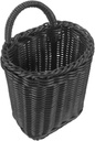 Alipis Woven Wall Storage Basket for Kitchen and Bathroom Decorative Hanging Basket for Organizing Fruits Vegetables and Sundries Lightweight and Easy to Install for Home Decor