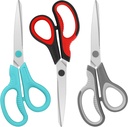 Scissors, Niutop 8" All Purpose Scissors Heavy Duty Ergonomic Comfort Grip Craft Shears Sharp Scissors for Office Home Household Sewing High/Middle School Students Teacher Art Craft DIY Supplies
