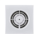 Ventilation Fan,White S Ceiling or Wall-Mount Exhaust Fan, Pipe Bathroom Silent Axial Fan