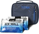 Titan Fridge Cold Lunch Box With 2 350g Ice Walls®, Dark Wave