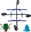 Potted Plant Mover,Essential Plant Lifting Straps for Garden Flower Pots,Planters,Trees, Rocks- Lifts Up to 250 Pounds,Easily Move Heavy Items Around Your Yard
