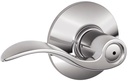 Schlage F40 Acc 625 Accent Bed and Bath Lever, Bright Chrome
