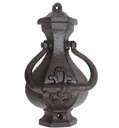 Vintage Casting Iron Bottle Wall Pull Door Ring Knocker for Main Gate Cupboard Door Handle Decorative