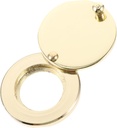 Door Peephole Cover Protector Rotary Function for Enhanced Privacy and Security for Front Doors Easy to Install Replacement for Old Viewers