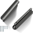 Cobbe Elite 10 Pack Elegant Matte Black Cabinet Pulls, 3 Inch Hole Center, Handles for Kitchen Bathroom Cabinets and Drawers