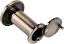 Door Viewer, 200 Degree Wide Viewing Angle Door Viewer Solid Security Peephole Door Viewer Peephole Lenses with Heavy Duty, Door Viewers (Bronze Plating)
