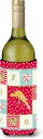 Caroline's Treasures CK5500LITERK Belgian Hunchback Canary Love Wine Bottle Hugger, Red Bottle Cooler Sleeve Hugger Machine Washable Collapsible Insulator Beverage Insulated Holder
