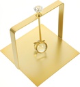 iplusmile European Style Napkin Holder Stand Gold Tissue Dispenser for Restaurant Kitchen Bar Cafe Party Hotel Table Freestanding Paper Towel Organizer for Dining Room and Office Use
