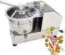 6L/9L/12L Multifunctional Food Processor Commercial Vegetable Chopper with Removable Blades Stainless Steel Chopper for Potato, Onion, Ginger, Cabbage for Kitchens and Restaurants 6L
