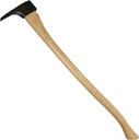 COUNCIL TOOL Pickaroon - 1.5 lb Logging Tool with 36" Curved Wooden Handle & Forged Steel Head - SU150PKR36C