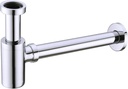 BESTILL Bottle P Trap Drain Kit for Bathroom Basin Sink, Chrome