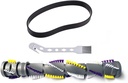 Vacuum Cleaner Brush Roll Belt for Bissell Cleanview Swivel Pet Parts 2252 2254 2486 2489 22543 24899 3195 3196 3197 3197A 3198 3198A 2253 1327 1333 Replace Part No. 1604545 1611230 1600159