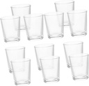 BESTOYARD 12pcs Communion Shot Glasses Set Clear Mini Goblet Glasses for Religious Ceremonies Elegant Glass Chalices for Holy Communion High Transparency Design