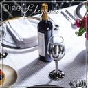 Vikko Decor Silver Ombre Wine Glasses: 11.5 Ounce Fancy Stemware Durable, Dishwasher Safe Great Gift Set of 6 Decorative Goblets