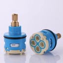 faucet parts, 18/22/25/26/28/33/35/40mm Ceramic Tap Cartridge Replacement Ceramic Disc Cartridge for Single Handle Faucet,U-22MM (Color : S 18mm) (Color : P 28mm)